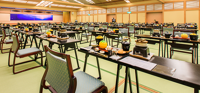 画像：団体様のご宴席会場
