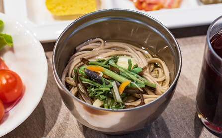 山梨の三大ご当地麺を朝食で食べ比べ