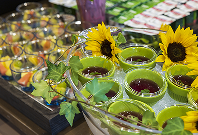 画像:朝食バイキング