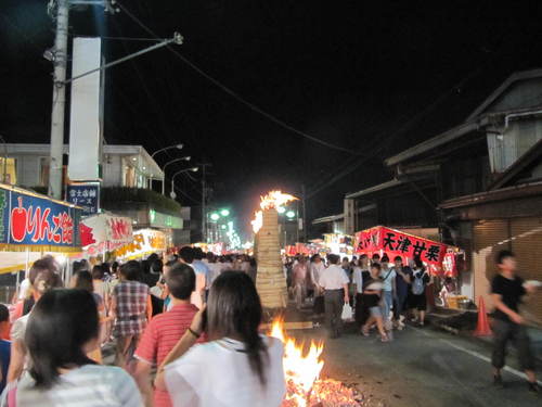 富士山温泉　鐘山苑「吉田の火祭りに行きました」