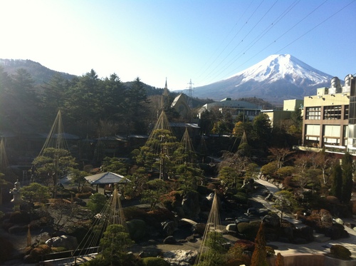 冬の富士山