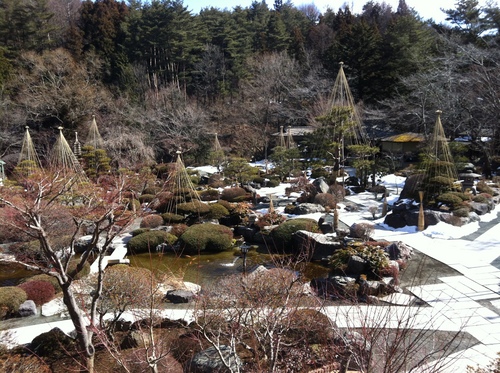 鐘山苑の庭園