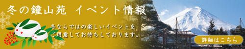 冬の庭園動画｜富士山温泉ホテル鐘山苑
