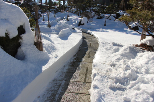 富士山温泉ホテル鐘山苑：庭園