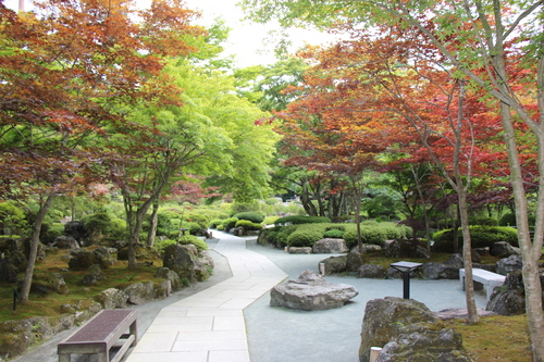 富士山温泉ホテル鐘山苑：庭園