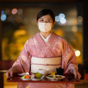 画像:夕食会場スタッフ採用